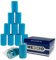 maDDma 12 Haftbandagen Größe+Farbe wählbar - selbsthaftende Bandage Fixierverband selbstklebend, Farbe:Blue Refresh, Größe:10cm