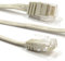 kenable FLAT CAT6 Ethernet LAN Patch Cable Low Profile GIGABIT RJ45 1m BEIGE [1 metres]