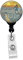 Vincent Van Gogh – Der Sämann – Retractable Badge Reel – ID Namensschild Custom Badge Holder Black Badge Reel with Spring Pinch Clip
