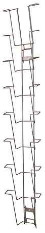 GERSO Wandhalter für Prospekte A4