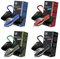OUTDOOR FREAKZ Couverts de Camping en Acier Inoxydable avec Sac Pliable en néoprène (4pack