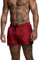 Kfnire Bañadores de natación, Pantalones Cortos de los Hombres de Secado rápido Playa Surf Corriendo Pantalones Cortos de natación Boxeadores Ligero Shorts (EU M=Tag L, Rojo)