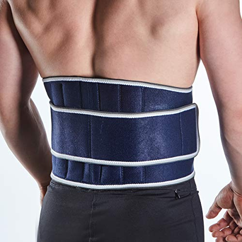 MX Health Back Support - Premium Neoprene Universal (S/M/L) - Includes Stays for Added Support