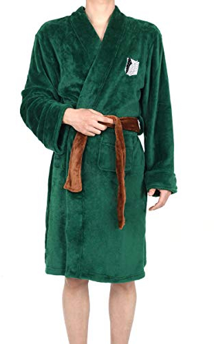 CoolChange Aufklärungstrupp Bademantel für Attack on Titan Fans | Größe: M