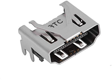Topiky Puerto HDMI para Pieza de Repuesto del Conector de Interfaz de Socket del Puerto HDMI súper Delgado para PRO-2000