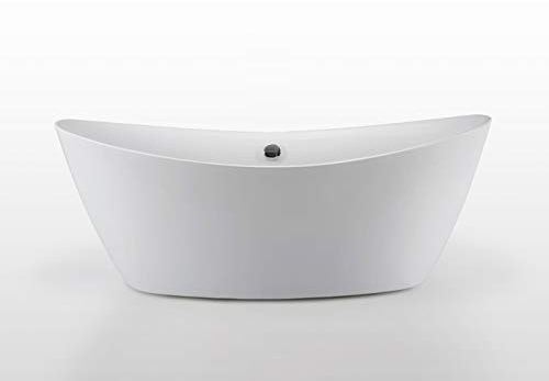 VASCA FREESTANDING INSTALLAZIONE LIBERA 180x80 cm MODERNA DESIGN Beverly