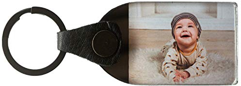 Foto Schlüsselanhänger 4:3 personalisiert individuell mit Wunschfoto Wunschbild oder Text Geschenk Geschenkidee Transparent