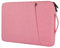 Chelory Laptop Sleeve Compatible for 16 17 Inch HP/Lenovo/Asus/Acer/Dell Notebook Ultrabook Chromebook, Computer Shockproof Protective Bag Carrying Case with Pocket, Pink