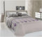 PELLECCHIA COLORI Copriletto Estivo Made in Italy 100% Cotone Piquet Cuori Appesi Lilla, Matrimoniale (260 x 280)