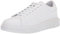 ARMANI EXCHANGE Venice Con Logo In Rilievo, Scarpe da ginnastica Uomo, Op White, 44 EU