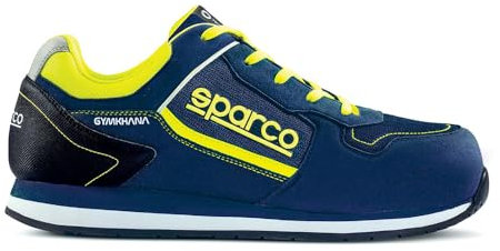 Sparco Unisex Adulto 0752744BMGF, Gymkhana S1p SRC, Scarpe Antinfortunistiche sul Lavoro, Turchese, Multicolore, 44 EU