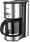 BRANDT CAF1512V - cafetière - capacité 1.5L / 12 tasses - Corps inox - Verseuse en verre - Programmable 24h - Ecran digital - Maintien au chaud 40min - Arrêt automatique - Puissance: 1080W - inox