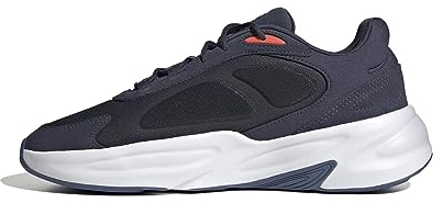 adidas Herren Ozelle Cloudfoam Shoes, Shadow Navy/Dark Blue/Bright red, 46 EU