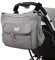 Sunveno Windel Tasche große Kapazität Mama Reisetasche Mutterschaft Universal Baby Kinderwagen Taschen Organizer Grau