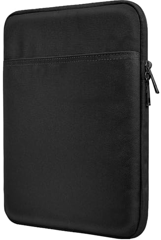 TiMOVO 13 Inch Tablet Sleeve for iPad Air 13 M3 2025, iPad Pro 13, iPad Pro 12.9, Galaxy Tab S9 Plus/S10+/S10 Plus/S9 FE+/S9 FE Plus 12.4, Remarkable Paper Pro 11.8, Protective Pocket Bag, Black