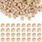 160 Pièces de Bouchons à Bois à Tête Plate, Bouchons de Trou de Vis à Bois de 10 mm Bouchons en Bois pour Trous de Vis Bouchons de Cache-Vis à Bois pour la Réparation de Meubles