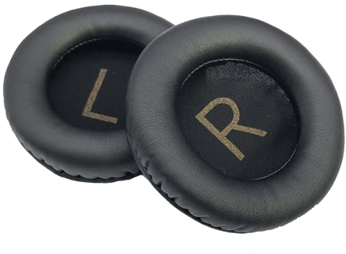K92 Replacement Earpads K72 Ear Pads K52 Ear Cushions Cups Cover Muffs Parts Compatible with AKG K52 K72 K92 K240 Headphones. (Black)