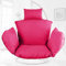 Egg Chair Kissen Ersatz Premium Hängende Ei Stuhl Kissen mit Kissen Bequem Hängekorb Sitzkissen mit Füllung für Terrasse Outdoor und Indoor