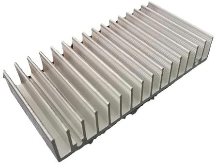 FULIMEI Heißer Aluminium Kühlkörper Cooling Pad for High Power LED IC Chip Kühler Kühler Kühlkörper for LED COB Licht 100 * 18*L50MM
