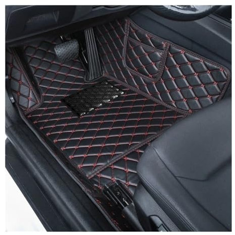 Auto matten Set Maßgeschneiderte Automobil-Auto-Fußmatten Für Golf 7 MK7 2012 2013 2014 2015, Auto-Luxus-Leder, Für Männer Und Frauen, Automatten Mit Vollständiger Fußmatten Autoteppich