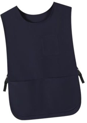 perfk Delantal de zapatero Delantal de trabajo de peluquería Delantal ligero de cocina Delantal impermeable para belleza Uñas Jardinería Salón Parrilla, Azul