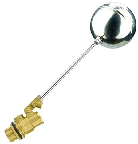 XIAOGYYE 1/2 Zoll, 3/4 Zoll, 1 Zoll, Messingschwimmerventil, Kalt- Und Warmwassertank, Schwimmender Kugelhahn, Durchflussregelung, Spülkasten/Ausdehnungsgefäße/3/4