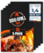 Große BBQ Grillmatte für Gasgrill, Elektro und Holzkohle (5er Pack) 40 x 32cm - Wiederverwendbare, hitzebeständige Grillmatten für Holzkohle, Teflon Grillmatte, Grillfolie, Grill Zubehör