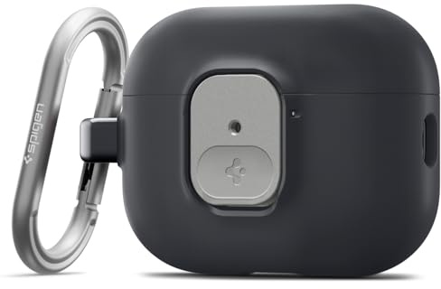 Spigen Nano Pop Hülle Case Kompatibel mit AirPods Pro 3. Generation (2025) - Schwarzer Sesam