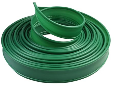 Homoyoyo PE Garten Trennband Breit Flexibel Grün Rasenkante Langlebig Wetterfest für Garten Rasengitter Kunststoff Sichtschutzzaun Außenbereich Gartengestaltung
