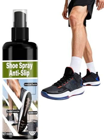 Generisch Griff Spray | Anti Rutsch Schuhsohlen | Sport Traction Spray 100ml | Nicht Klebendes Grip Für Basketball Volleyball Tennis Hallentraining