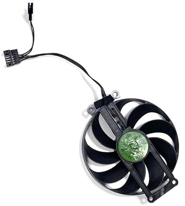 ZFFYGFE 87mm T129215SU 12V 0.5A 6Pin Dual RTX3060 3060 Ti Graphic Card Cooler Fans For ASUS for GeForce RTX 3060Ti V2 DUAL OC Fan Easy to replace(PURPLE)