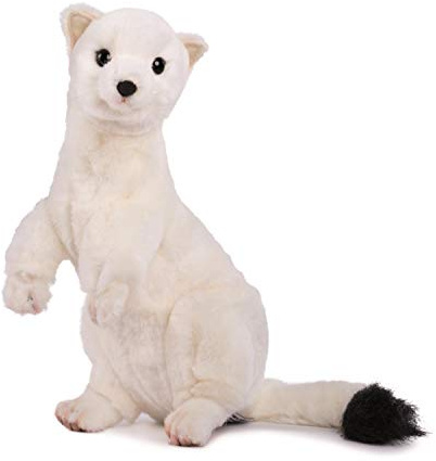 HANSA Plüschtier Hermine, weiß, 28 cm H