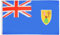 BANDIERA ISOLE TURCHE E CAICCHE 150x90cm - BANDIERA INGLESE 90 x 150 cm - AZ FLAG