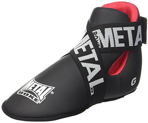 METAL BOXE Protège-Pieds Noir L