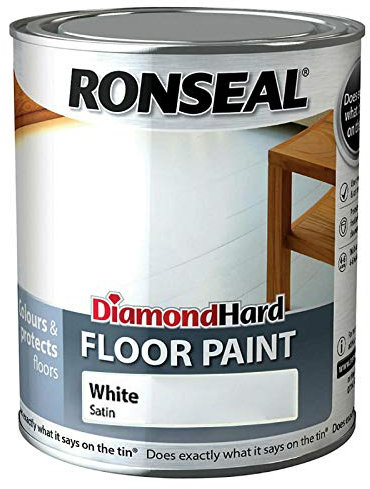 Ronseal Diamond Hard Floor Paint 750ml White (318320)