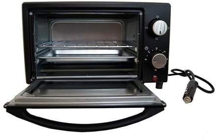 RaceFlag - Forno da 9 litri con presa accendisigari 24 V, 300 con W 4 resistenze
