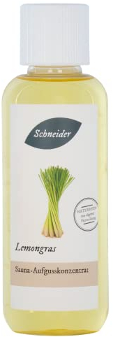 Saunabedarf Schneider - Aufgusskonzentrat, Saunaaufguss Lemongras 250ml