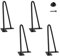 Haarnadel Tischbein 4x Hairpin Leg Möbelbein Haarnadelbeine aus Metall Tischzubehör DIY für Esstisch Couchtisch Schreibtisch