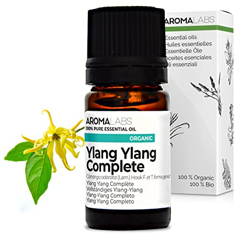 Aroma Labs - Ylang-Ylang Completo BIO - Olio Essenziale Chemiotipizato e Certificato AB - 5 mL