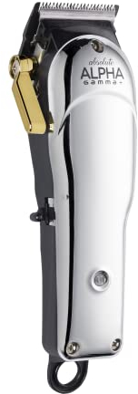 Tondeuse à cheveux, gamme PLU Absolute ALPHA Clipper, à batterie, avec 3 boitiers interchangeables