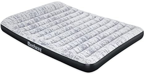 Bestway Tritech™ Luftbett, Fashion Look, 203 x 152 x 30 cm, Double, mit integrierter Elektropumpe
