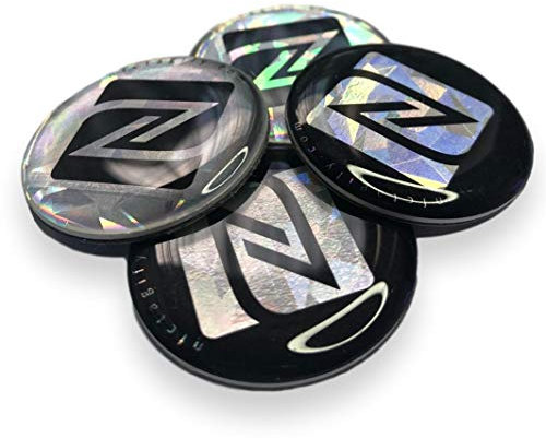 4 x NFC-Tags, Hologramm-Epoxidharz, Anti-Metall, NFC-Tag, 30 mm, runder Aufkleber für Mobiltelefone