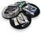 4 x NFC-Tags, Hologramm-Epoxidharz, Anti-Metall, NFC-Tag, 30 mm, runder Aufkleber für Mobiltelefone