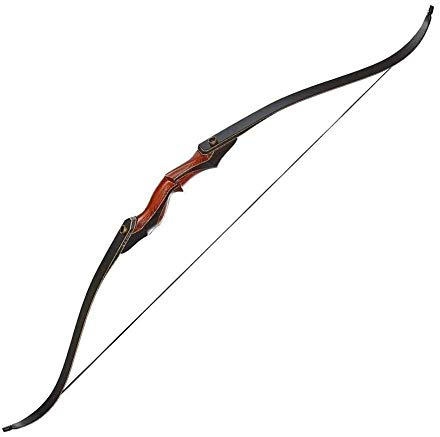 FZYE Bogen für Bogenschießen Anfänger Outdoor Recurve Bogen Kit für Teenager Anfänger, Bogenschießen Compoundpfeile Takedown Langbogen für Erwachsene Training Jagd Schießen