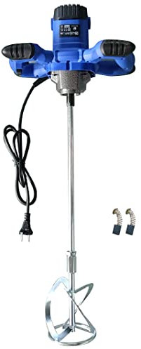 Miscelatore per Malta 2600W,6 Velocità Variabili, Manici Ergonomici, Filettatura M14, per Miscelazione di Vernice, Liquame di Cemento, Calcestruzzo, Malta, Foraggio