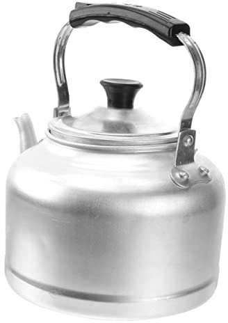 Anneome Tetera De Aluminio Engrosado Grande Hervidor Eléctrico De Agua Anti-quemaduras Mango Filtro Té