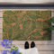 Jungle Mat – Stylische Kokos-Fußmatte von WECONhome für den Innen- und Zwischenbereich (60 x 90 cm, grün)