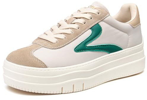 Zapatillas Plataforma Mujer - Zapatos Mujer, Moda Casual, Antideslizante, Transpirable, Suela Duradera y Ligera, para Uso Diario