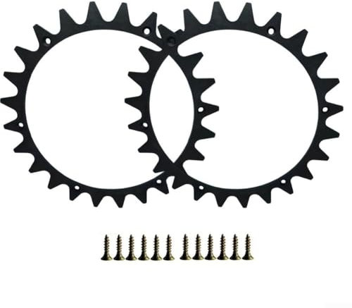 Roue Worx Landroid Roue Crantée Worx Punte Per Tosaerba Worx Per Robot Tosaerba Landroid L WR153E WR155E, 225 Mm, Set Di Trazione Antiscivolo