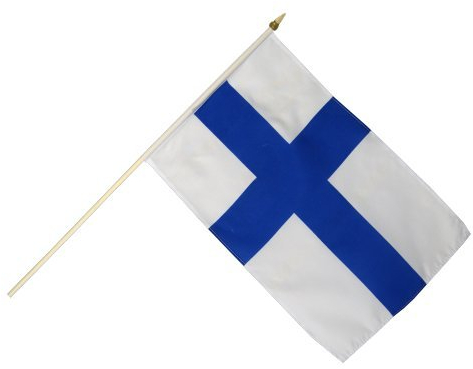 Flaggenfritze STOCK Bandiera Finlandia – 30 x 45 cm